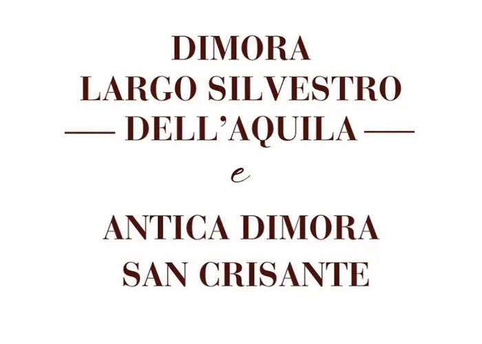 Vakantiehuis Dimora Largo Silvestro Dell'aquila- Centro Storico *